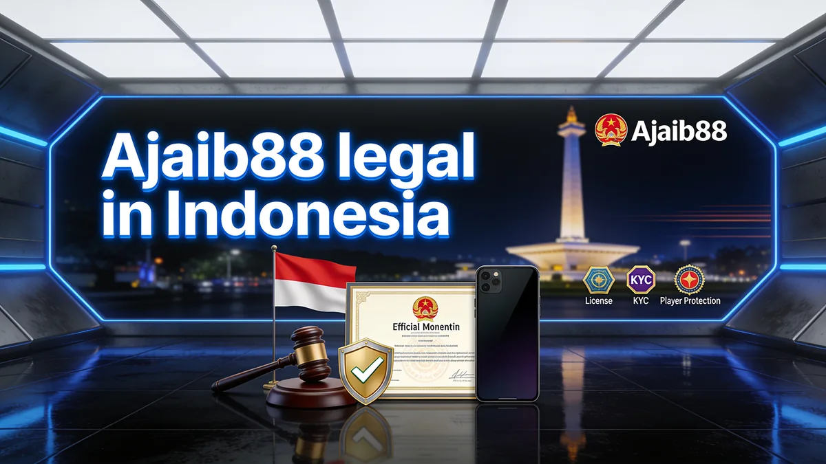 Apakah AJAIB88 Legal dan Aman di Indonesia?: panduan ajaib88 untuk pemain di Indonesia