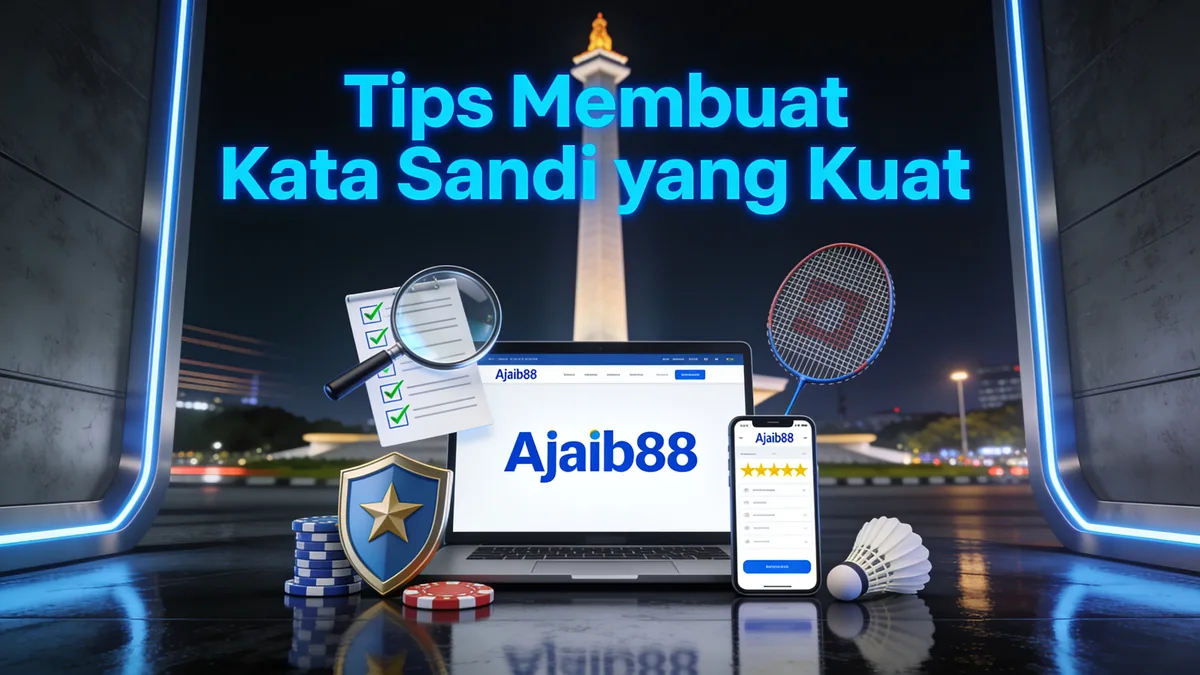 Tips Membuat Kata Sandi yang Kuat: panduan ajaib88 untuk pemain di Indonesia